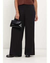 M·a·c - Damen Hosen 0231L Floating Crepe Coralie Wide Leg - Lyst
