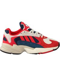 rode sneakers dames adidas