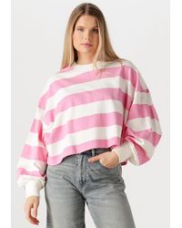 Catwalk Junkie - Damen Pullover & Cardigans Oversized Striped Long Sleeve - Lyst