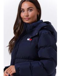Tommy Hilfiger - Wattierte Jack Outerwear Short Puff Damen - Lyst