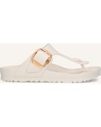 Birkenstock - Damen Pantoletten Gizeh Big Buckle Eva - Lyst