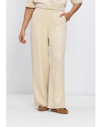Object - Damen Jeans Objframe Lisa Wide Mw Pants - Lyst