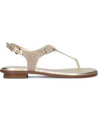 Michael Kors - Sandalen Mk Plate Thong - Lyst