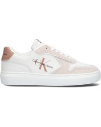 Calvin Klein - Sneaker Low Casual Cupsole Irregular Lines Dames - Lyst