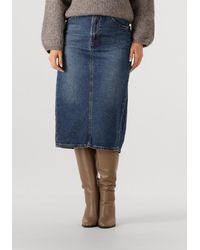 Levi's - Damen Röcke Hr Back Slit Skirt - Lyst
