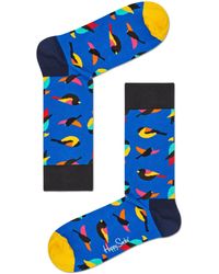 Happy Socks Socken Bird - Blau