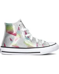 Converse - Sneaker High Chuck Taylor All Star Prism Glitter Mädchen - Lyst