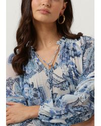 Guess - Bluse Ls Gilda Trim Top - Lyst