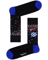 Happy Socks Schwarze Socken Disco Monkey