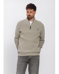Chasin' - Herren Pullover & Cardigans Oscar Brik Half Zip - Lyst