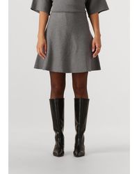Object - Damen Röcke Objreynard Hw Short Knit Skirt - Lyst