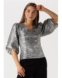 Minus - Damen Blusen Msmelbi V-Neck Blouse - Lyst