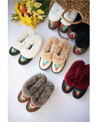ONAIE Lucky Dip Women's Sheepskin Slippers - Multicolour