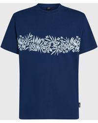O'neill Sportswear - Uni Flower T-Shirt - Lyst