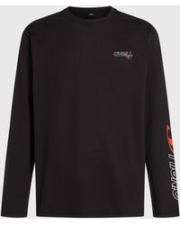O'neill Sportswear - Essentials 90S Logo Long-Sleeve T-Shirt - Lyst