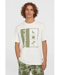 O'neill Sportswear - Front Print T-Shirt - Lyst
