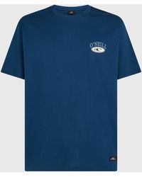 O'neill Sportswear - Muir Chest Print T-Shirt - Lyst