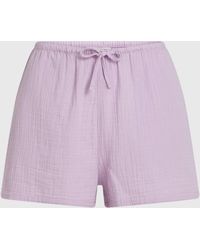 O'neill Sportswear - Brenda Structured Shorts - Lyst