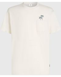 O'neill Sportswear - Chest Pocket T-Shirt - Lyst