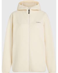 O'neill Sportswear - Must-Have Long Full-Zip High-Pile Fleece - Lyst