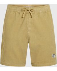 O'neill Sportswear - O'Riginals Cord Shorts - Lyst