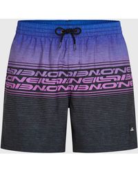 O'neill Sportswear - Logo Stripe 16' Swimshorts - Lyst