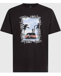 O'neill Sportswear - Photo Front Print T-Shirt - Lyst