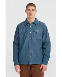 O'neill Sportswear - O'Riginals Corduroy Fleece-Lined Overshirt - Lyst