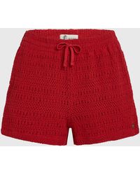 O'neill Sportswear - O'Riginals Crochet Shorts - Lyst