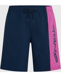 O'neill Sportswear - Retro 19' Swimshorts - Lyst