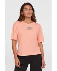 O'neill Sportswear - Summer Musthaves Back Print T-Shirt - Lyst