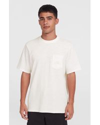O'neill Sportswear - Slub Chest Pocket T-Shirt - Lyst