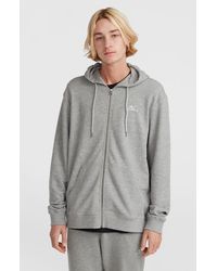 O'neill Sportswear - Small Logo Full-Zip Hoodie - Lyst