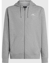 O'neill Sportswear - Small Logo Full-Zip Hoodie - Lyst