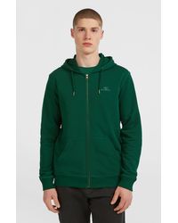 O'neill Sportswear - Small Logo Full-Zip Hoodie - Lyst