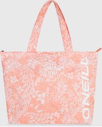 O'neill Sportswear - Coastal Print Tote Bag - Lyst