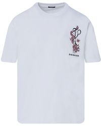 Denham - Dxt College T-shirt Km - Lyst