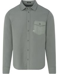 Denham - Worker Reg Casual Overhemd Lm - Lyst