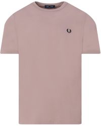 Fred Perry - T-shirt Km - Lyst
