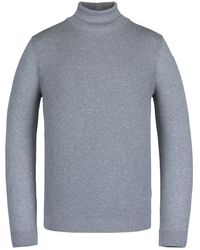 Heren Kleding voor voor Truien en gebreide kleding voor Truien met ronde hals Vanguard Sweater Half Zip Trui Grindle Donker in het Blauw voor heren 