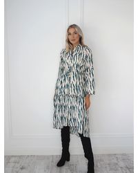 Ontrend - Susan Printed Dress - Lyst