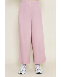 Native Youth Norah Culottes With Elastic Back Fastening - Purple