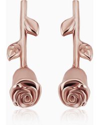oradinanyc Kiss From A Rose Studs - Pink
