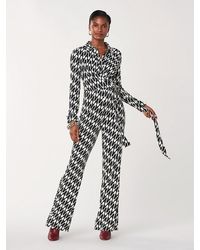 Diane von Furstenberg Michele Silk-jersey Jumpsuit - Multicolor