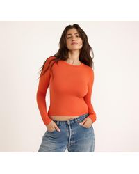 Organic Basics - Everyday Regular Long Sleeve Tee - Lyst