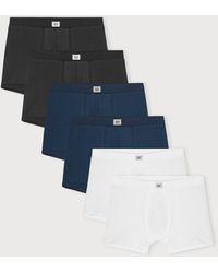 Organic Basics - Core Icon Rib Trunks 6-Pack Midnight - Lyst