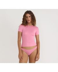 Organic Basics - Soft Touch Veil Tee - Lyst