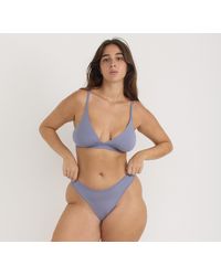 Organic Basics - Soft Touch Veil Triangle Bralette - Lyst