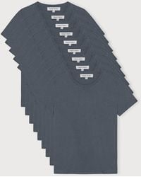 Organic Basics - True Heavy Regular Fit Tee 9-Pack - Lyst