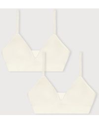 Organic Basics - Smooth Padded Bra 2-Pack - Lyst
